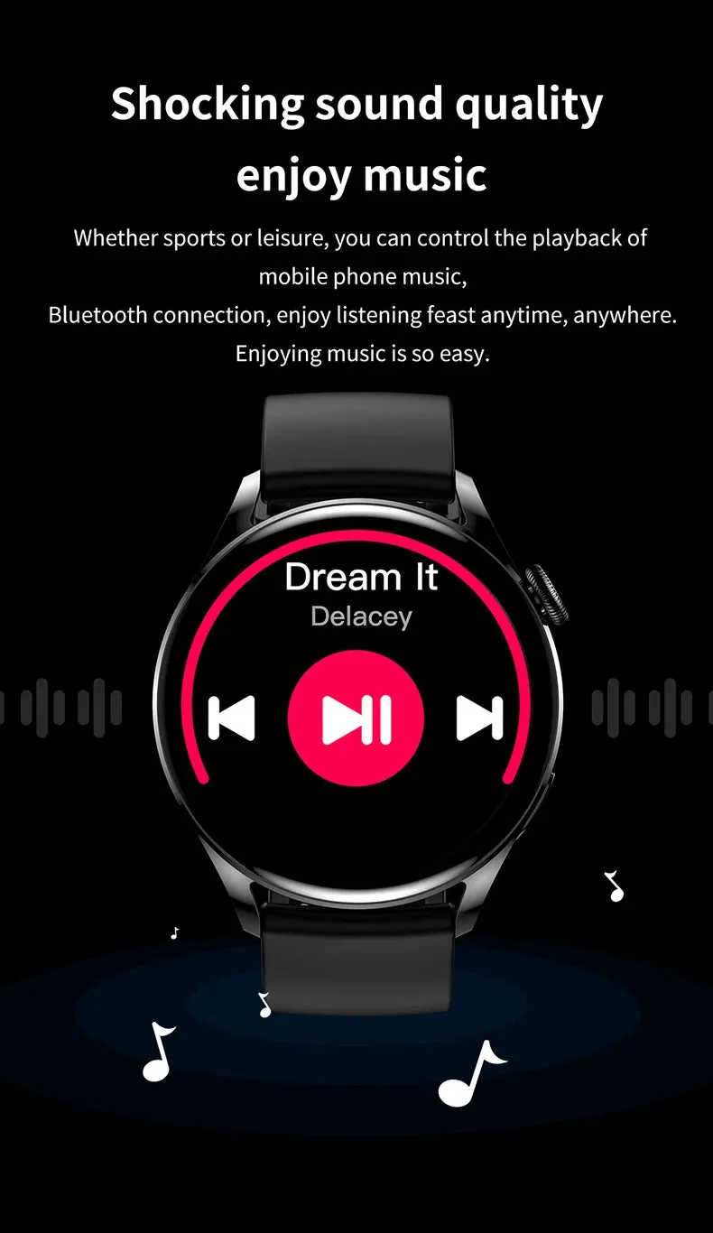 Smart Watch New Heart Rate Monitor Bluetooth Call Sports Mode 1.28 Round Smartwatch For Android IOS Phone Men Women Gift xiaomi