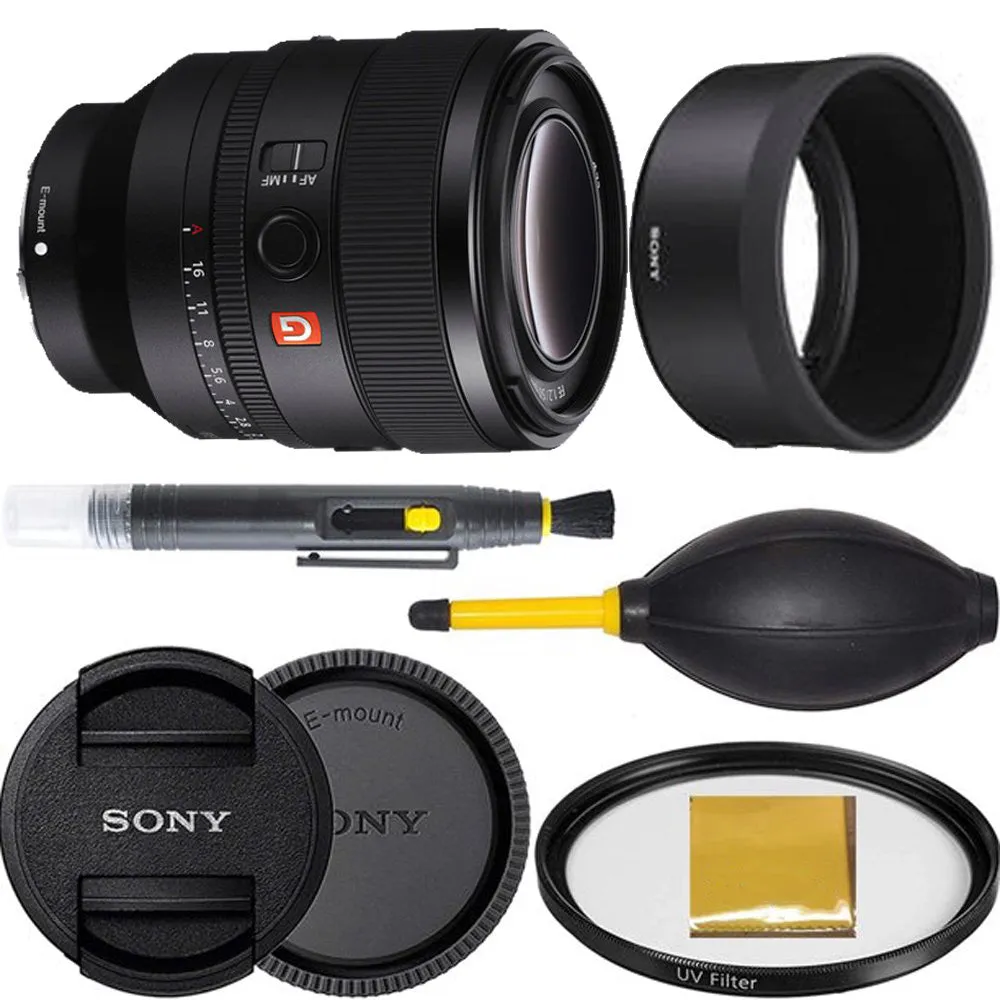 Sony FE 50mm f/1.2 GM Lens Starter Bundle