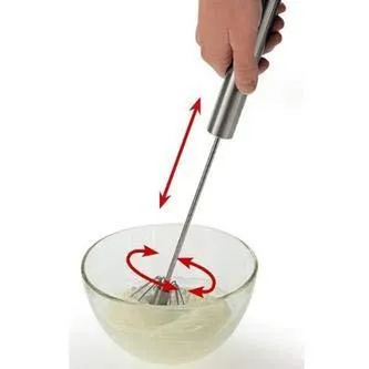 Stainless Steel Spring Mixi Egg/Lassi/Butter Milk Maker/Mixer Hand Blender