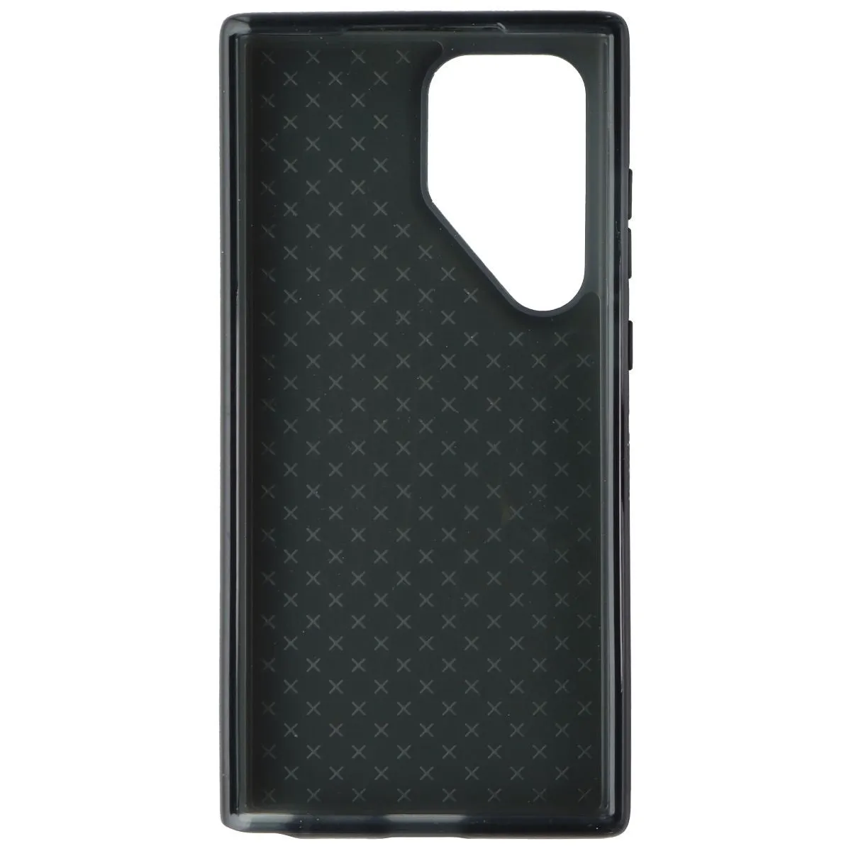 Tech21 Evo Check Flexible Gel Case for Samsung Galaxy S23 Ultra - Smoke/Black