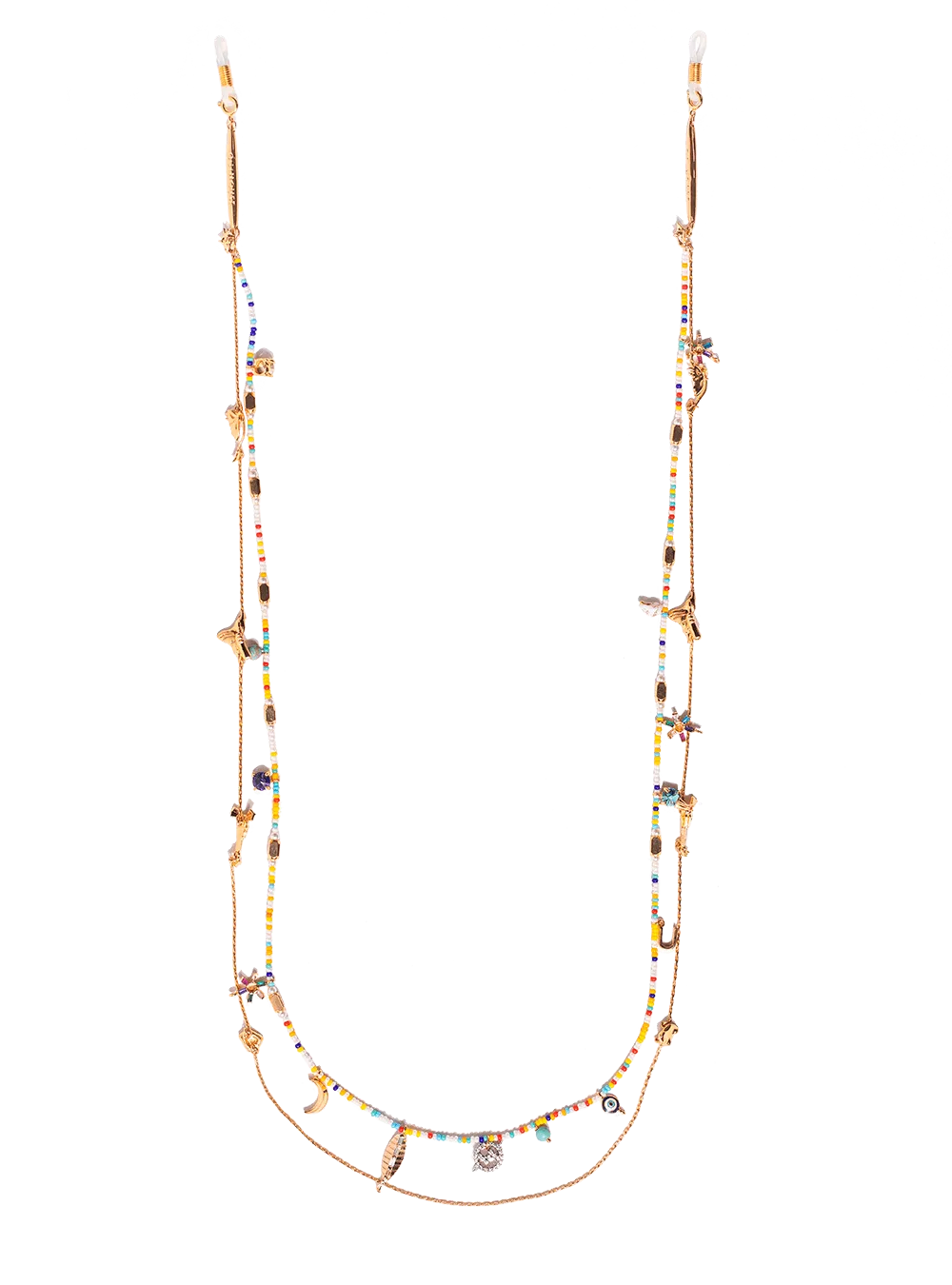 The OH V Coachella Beaded Convertible Lanyard