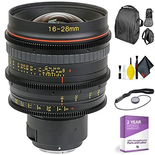 Tokina Cinema 16-28mm T3.0 with Sony-E Mount   Deluxe Lens Cleaning Kit Bundle