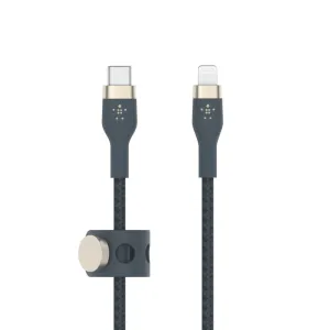 Usb-C To Ltgbraided Silicon 1M Blue