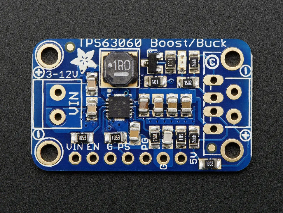 VERTER 5V USB Buck-Boost - 500mA from 3V-5V / 1000ma from 5V-12V