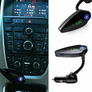 Wireless Bluetooth Car USB Charger FM Transmitter Auto Handsfree Adapter Audio