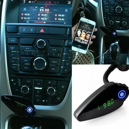 Wireless Bluetooth Car USB Charger FM Transmitter Auto Handsfree Adapter Audio