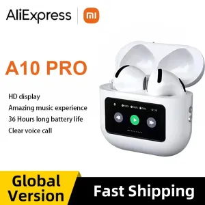 XIAOMI A10 Pro ENC Noise Canceling TWS Wireless Earphone Bluetooth5.4 Headphone Touch Screen HiFi Stereo Headset For Android iOS